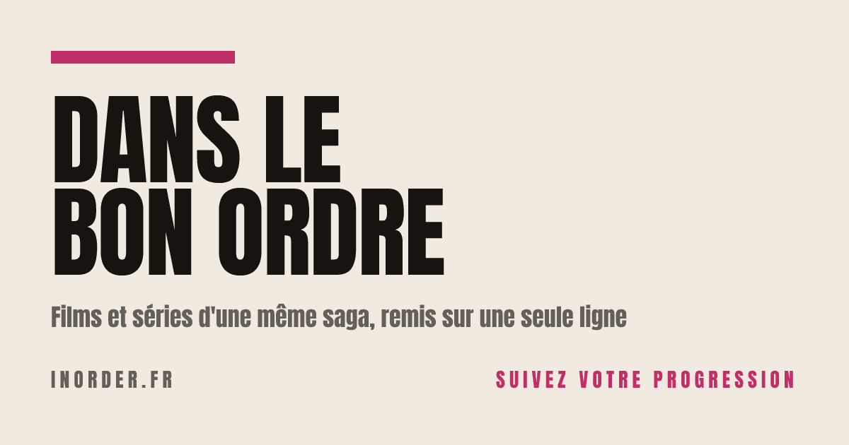Carte de partage de l’accueil : « Dans le bon ordre » sur fond papier crème