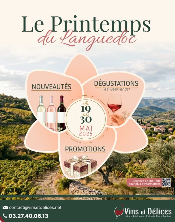 Affiche « Le Printemps du Languedoc », du 19 au 30 mai 2025